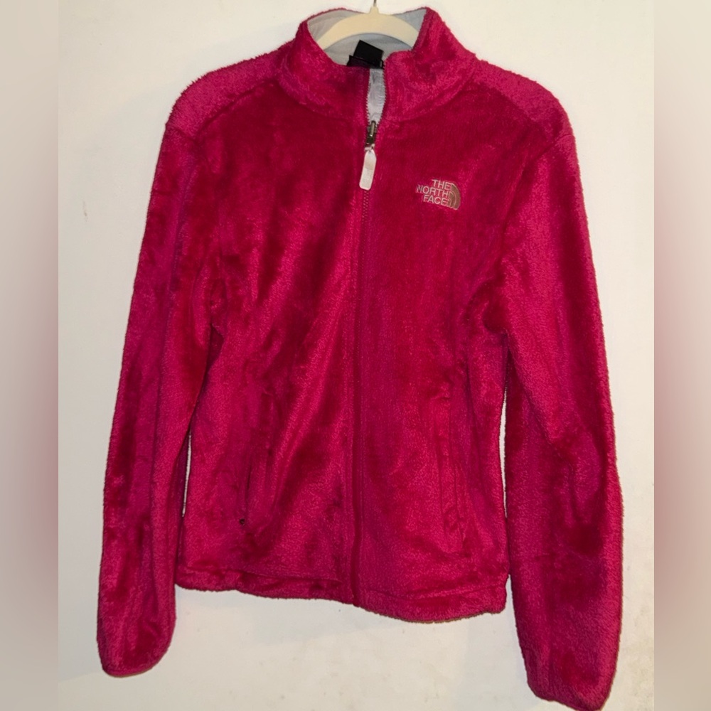 The North Face Women's Vibrant Pink Teddy Jacket